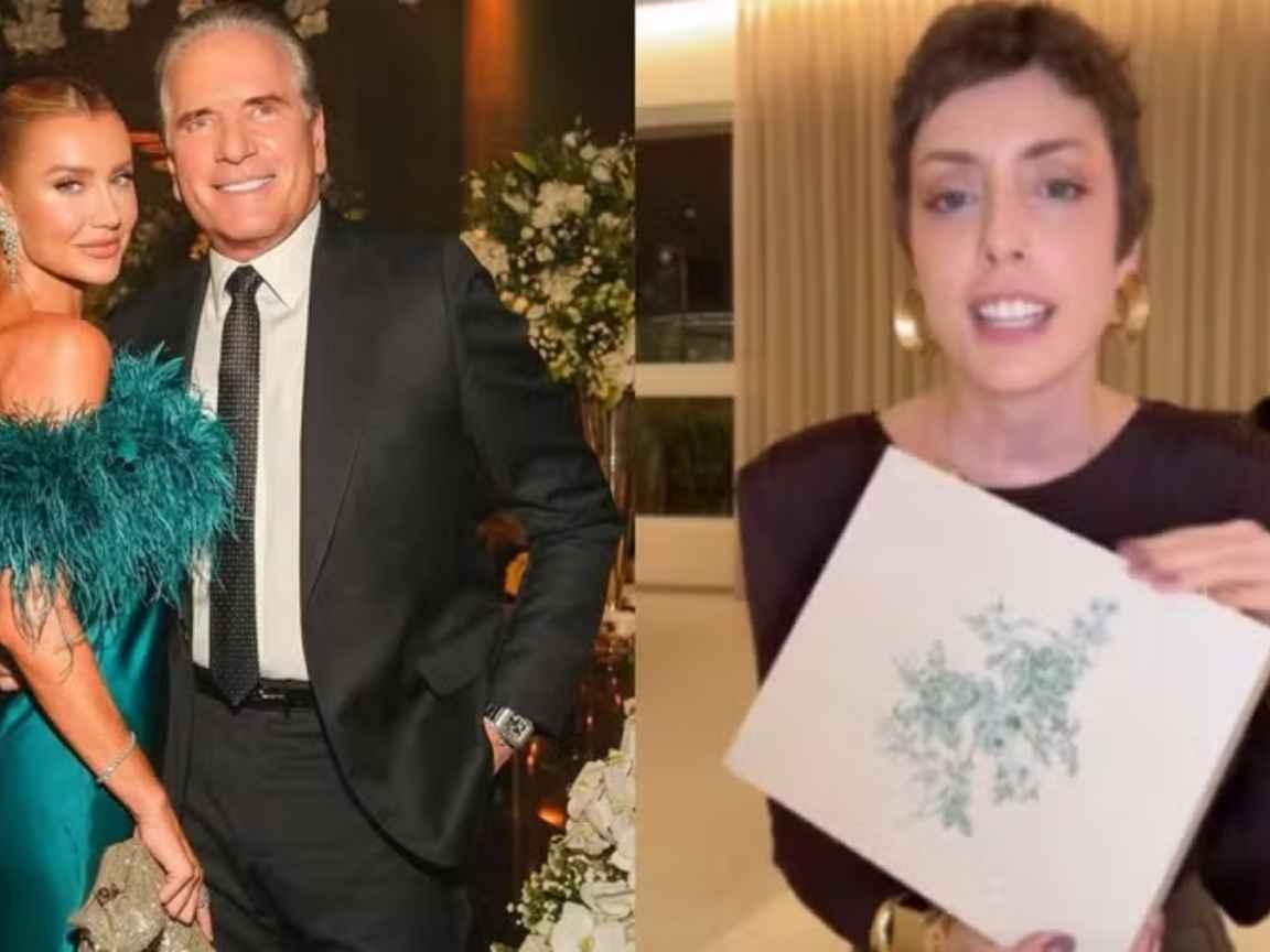 Ana Paula Siebert e Roberto Justus renovam votos em festa com convite de luxo
