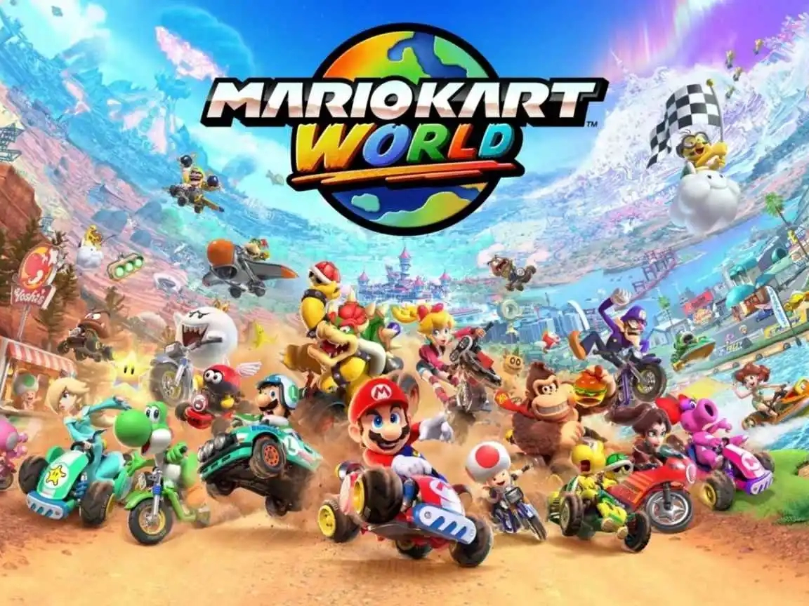 Nintendo revela Mario Kart World para o Switch 2 com novos modos e mais pilotos