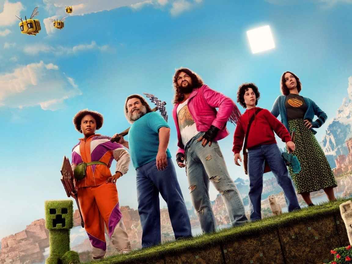 Crítica | Um Filme Minecraft tenta agradar o público comum e os fãs do jogo, mas não faz nada muito bem