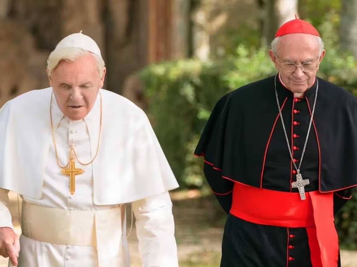 Morte do Papa Francisco impulsiona audiência de 'Dois Papas', que retorna ao top 10 da Netflix