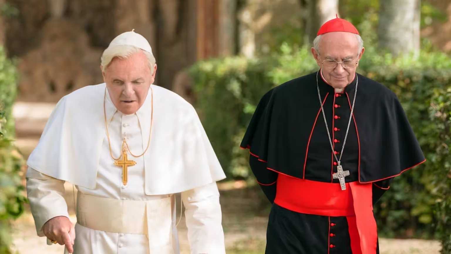Morte do Papa Francisco impulsiona audiência de 'Dois Papas', que retorna ao top 10 da Netflix