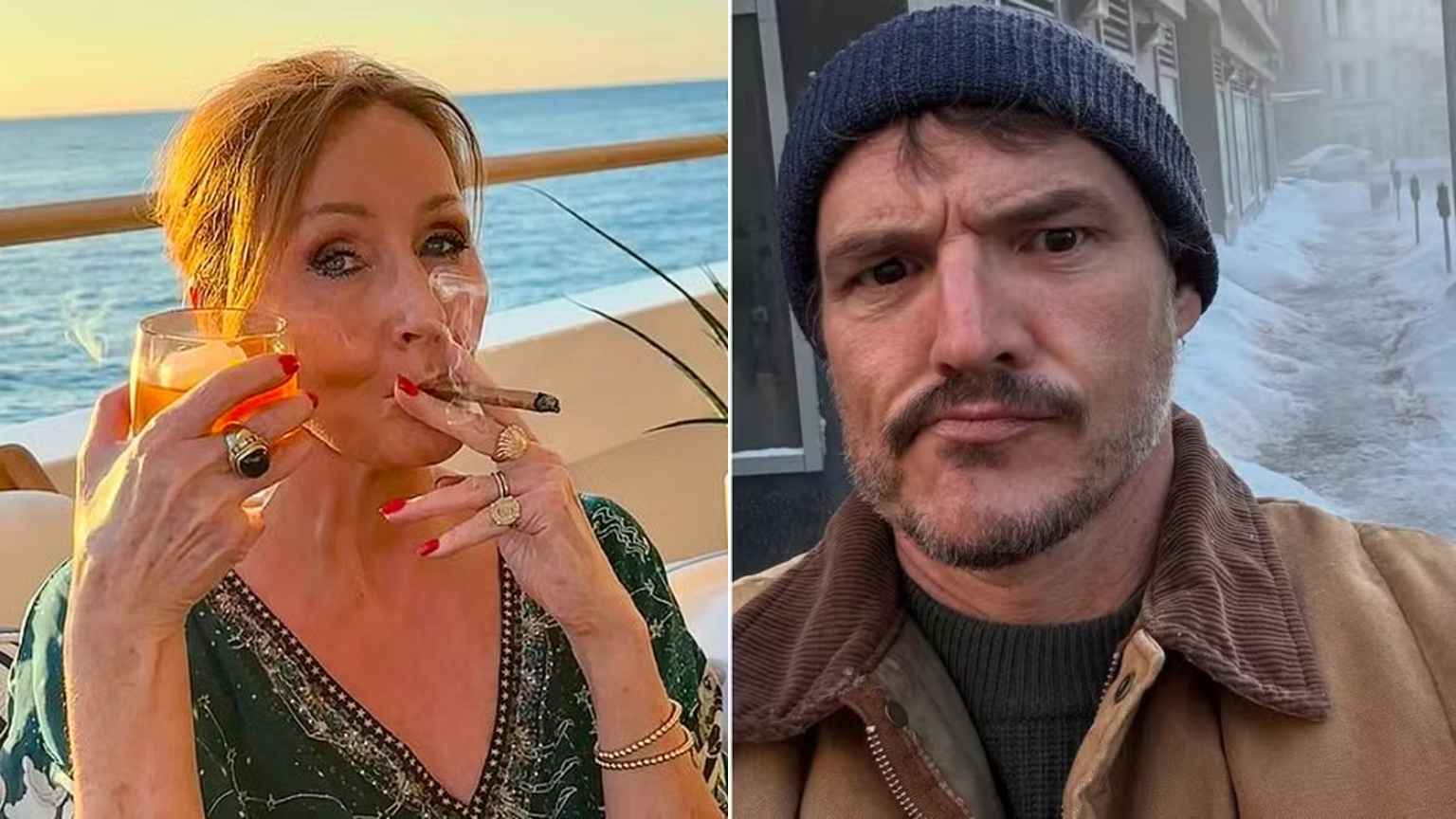 Pedro Pascal confronta J.K. Rowling após lei transfóbica no Reino Unido: 'Comportamento de uma perdedora hedionda'