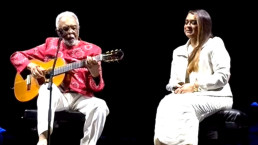 Preta Gil canta com Gilberto Gil em show emocionante após alta hospitalar