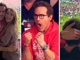 Ryan Reynolds revela problemas de saúde após acesso histórico do Wrexham à segunda divisão inglesa