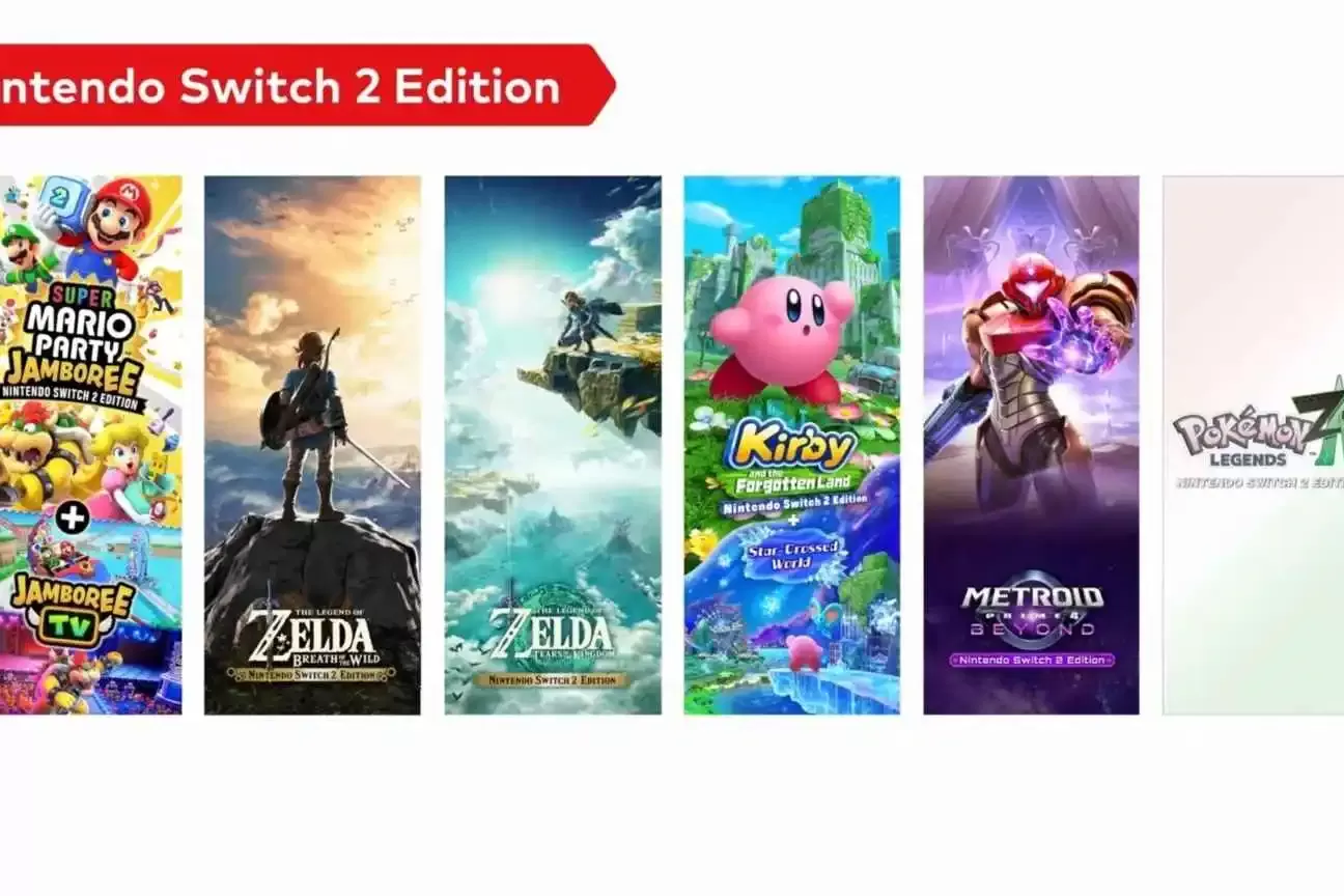 Nintendo Switch 2: Jogos remasterizados do Switch custarão até US$ 80