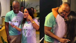 Thiaguinho e Carol Peixinho revelam que estão esperando um menino: 'Tem nome, tem amor, tem Bento!'