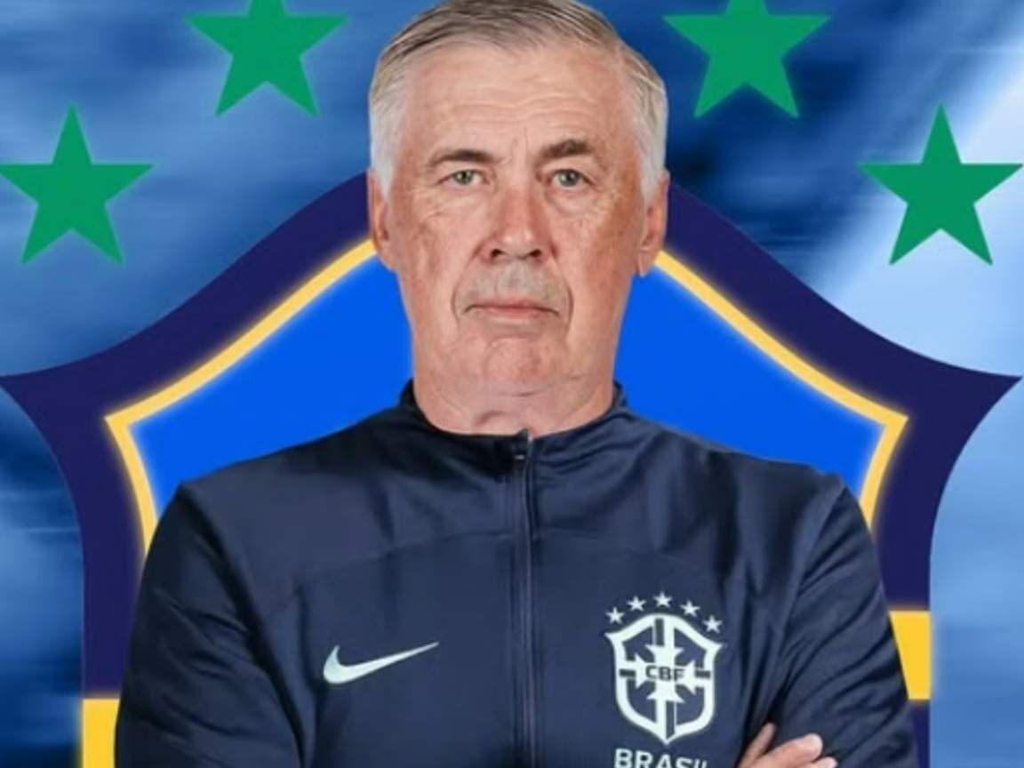Carlo Ancelotti é anunciado como novo técnico da Seleção Brasileira