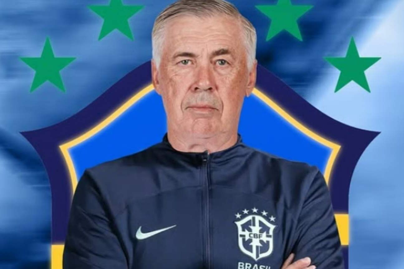 Carlo Ancelotti é anunciado como novo técnico da Seleção Brasileira