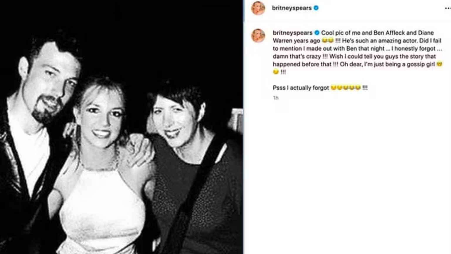 Ben Affleck revela empatia por Britney Spears e reflete sobre pressão da fama