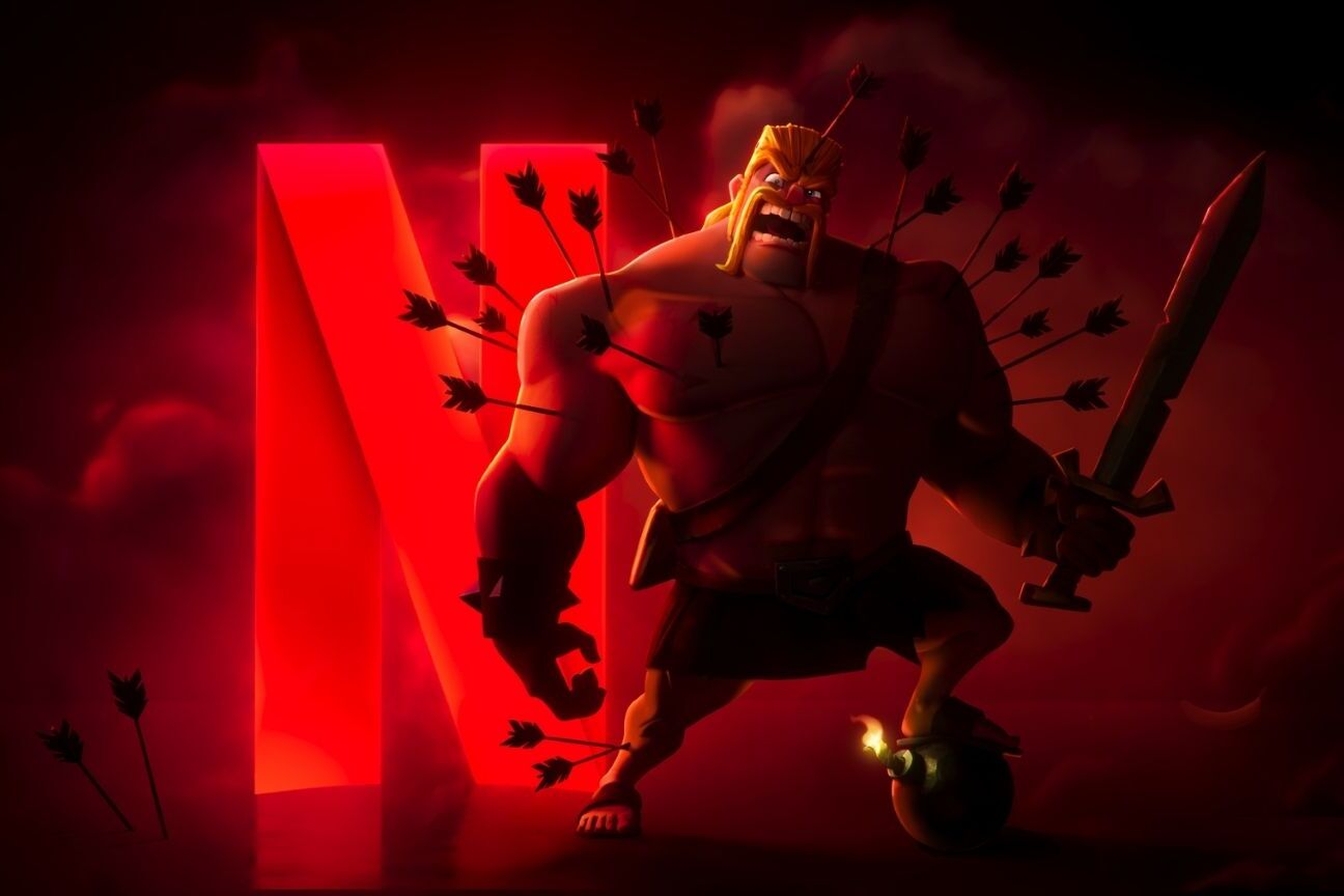 Clash of Clans vai virar série animada da Netflix com humor caótico e batalhas épicas