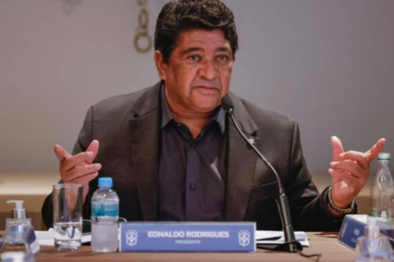 Ednaldo Rodrigues é afastado da presidência da CBF por decisão judicial no Rio