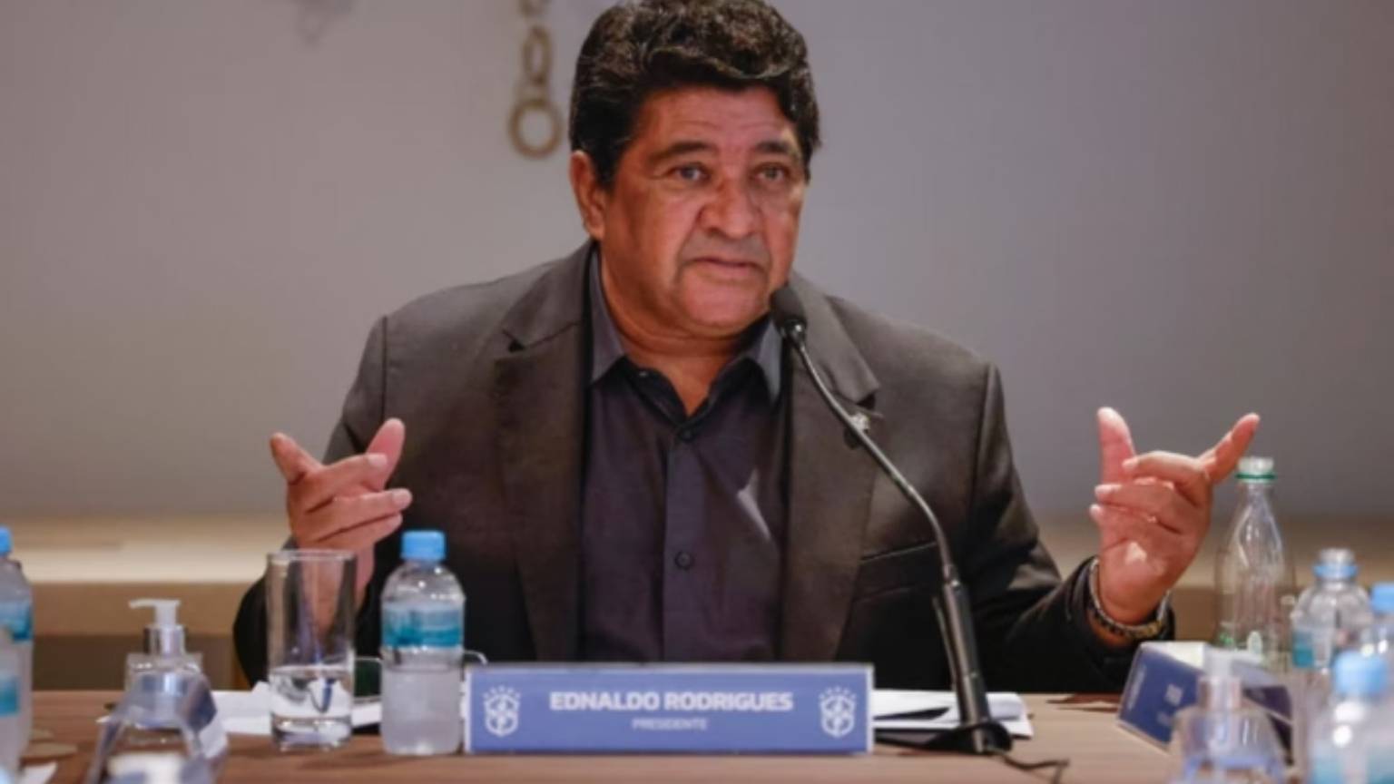 Ednaldo Rodrigues é afastado da presidência da CBF por decisão judicial no Rio