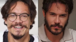 Eliezer exibe antes e depois e brinca sobre mudança no visual: 'Viih gastou uns 20 milhões'