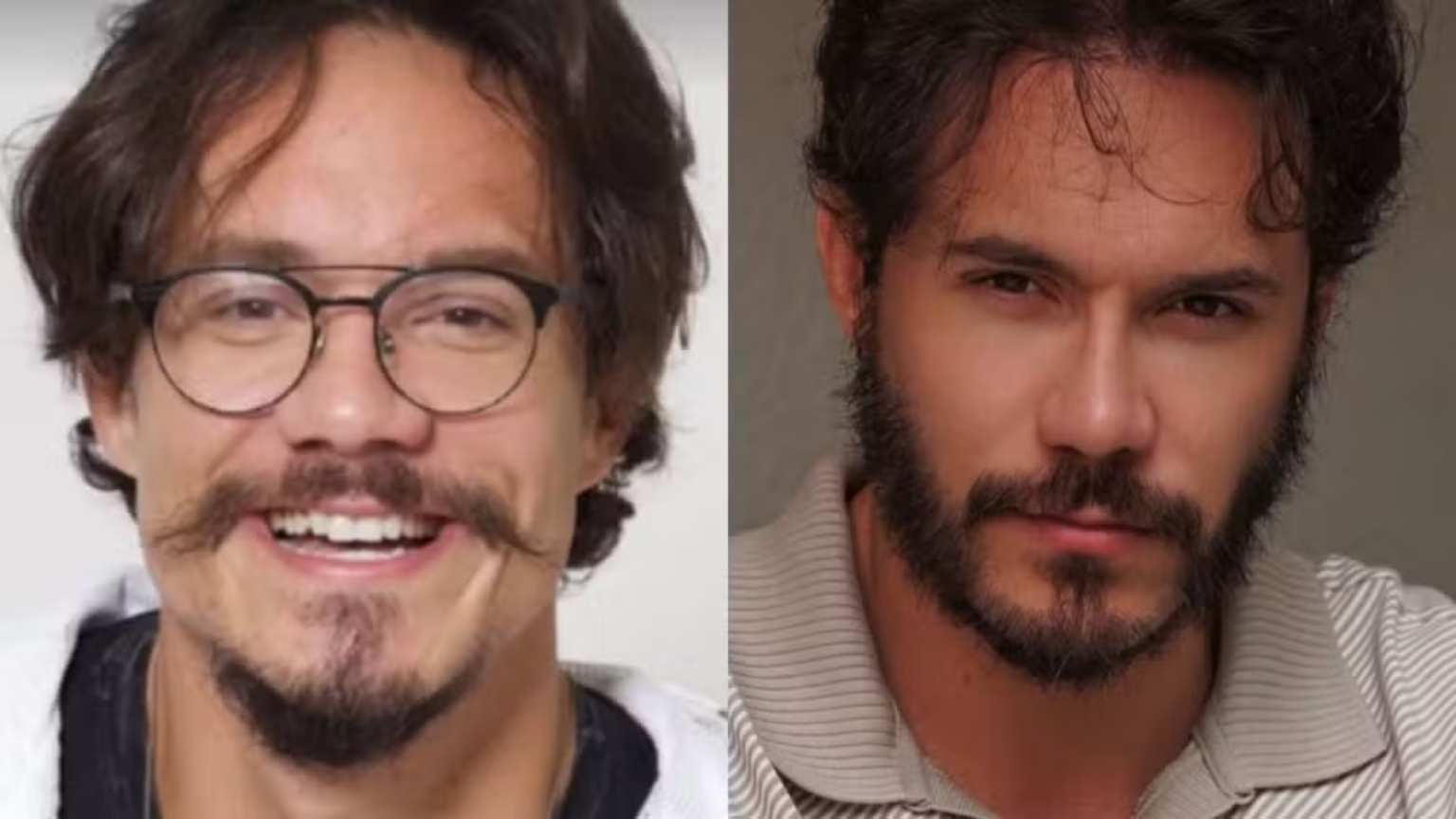 Eliezer exibe antes e depois e brinca sobre mudança no visual: 'Viih gastou uns 20 milhões'