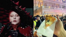 Mistério das pizzas: Lady Gaga ou Diogo Defante? Fãs divergem sobre presente na porta do Copacabana Palace