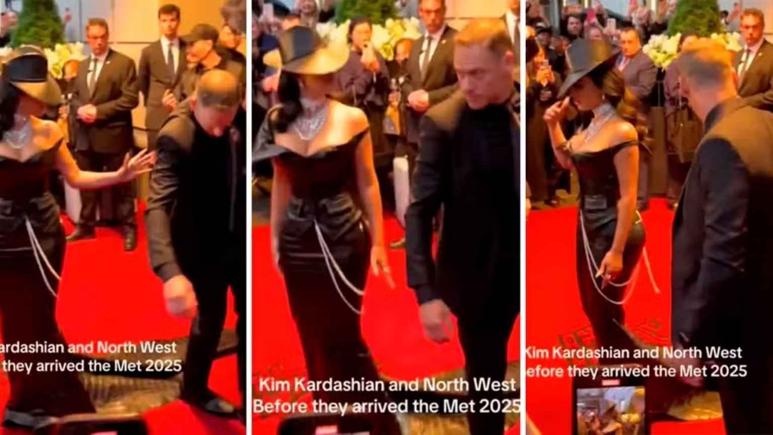 Kim Kardashian perde a paciência com segurança e quase causa desastre no Met Gala 2025