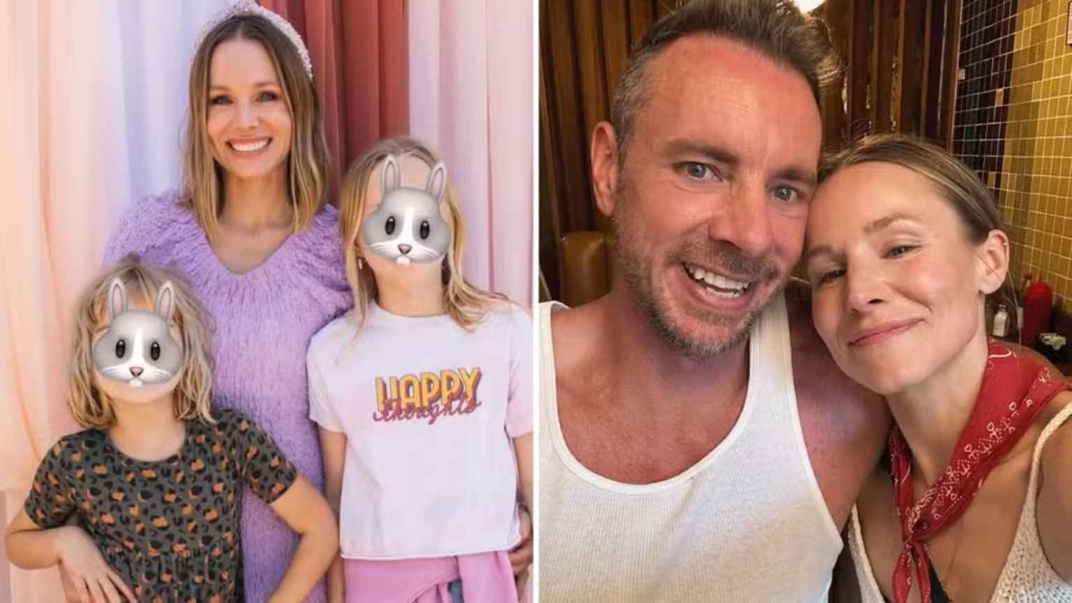 Kristen Bell exibe bilhete ousado das filhas no Dia das Mães e gera debate nas redes