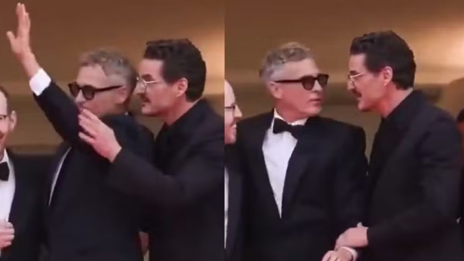 Pedro Pascal impede aceno de Joaquin Phoenix em Cannes e gera debate na web