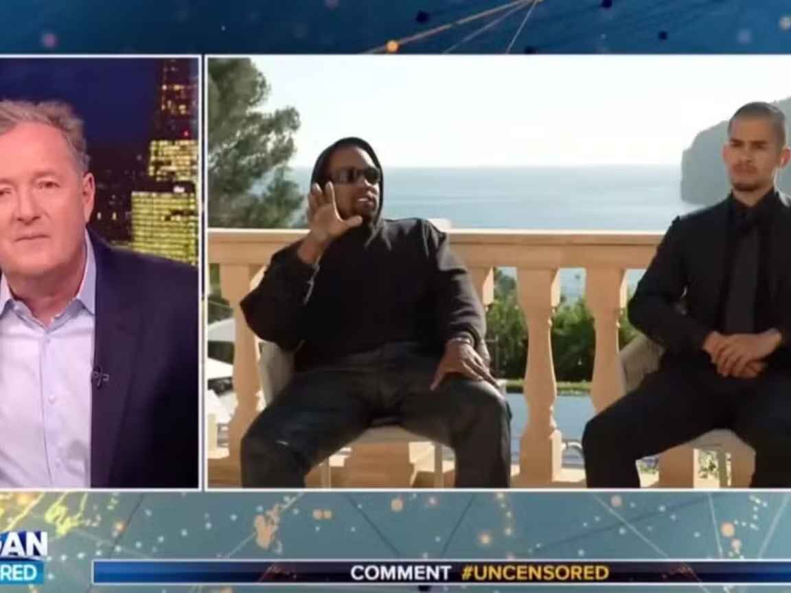 Kanye West abandona entrevista com Piers Morgan após confronto tenso sobre antissemitismo