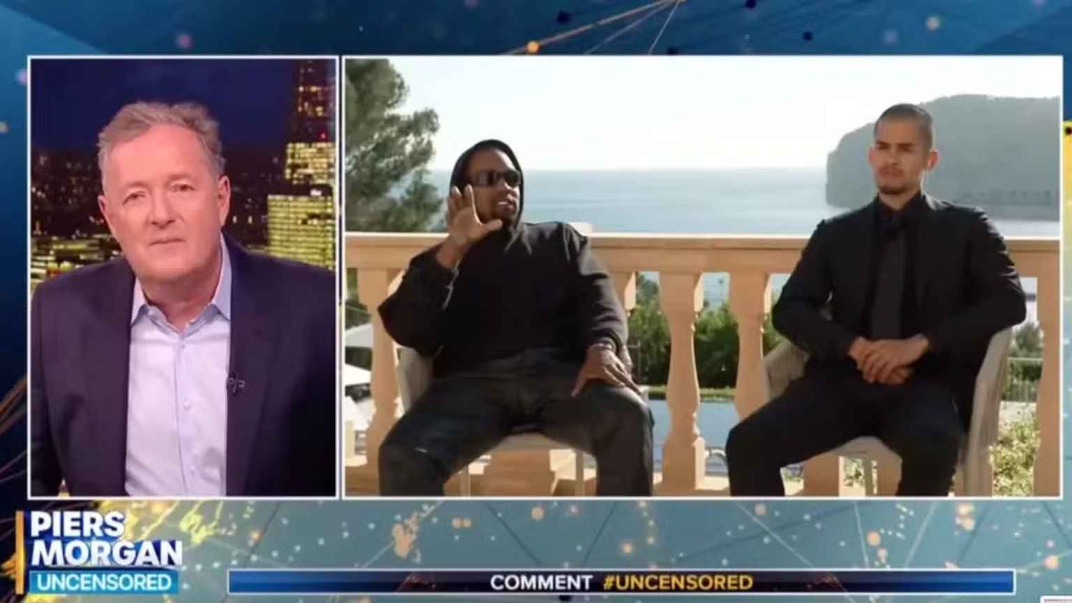 Kanye West abandona entrevista com Piers Morgan após confronto tenso sobre antissemitismo