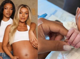 Ludmilla e Brunna Gonçalves anunciam nascimento da filha Zuri: 'Multiplicamos o amor'