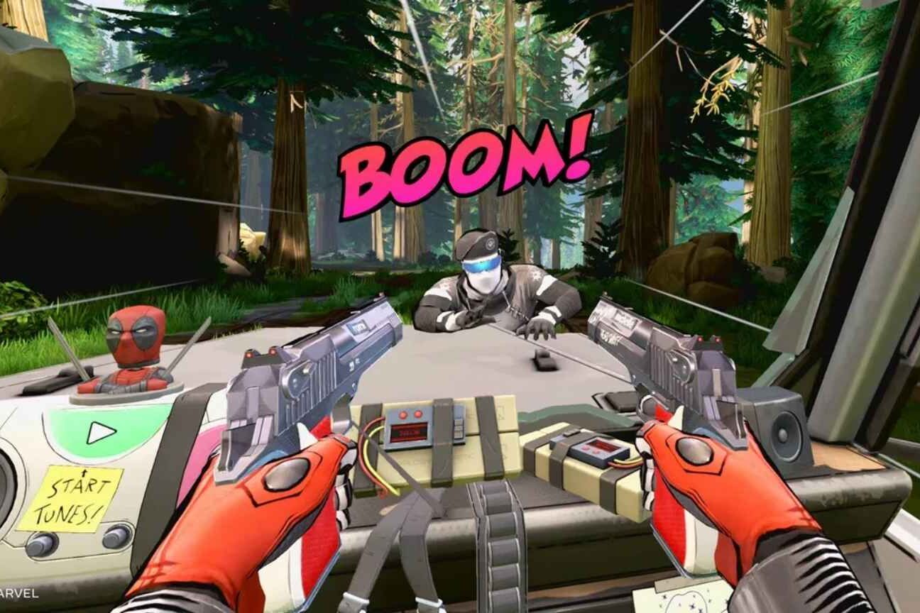 Deadpool invade a realidade virtual em novo jogo exclusivo para Meta Quest