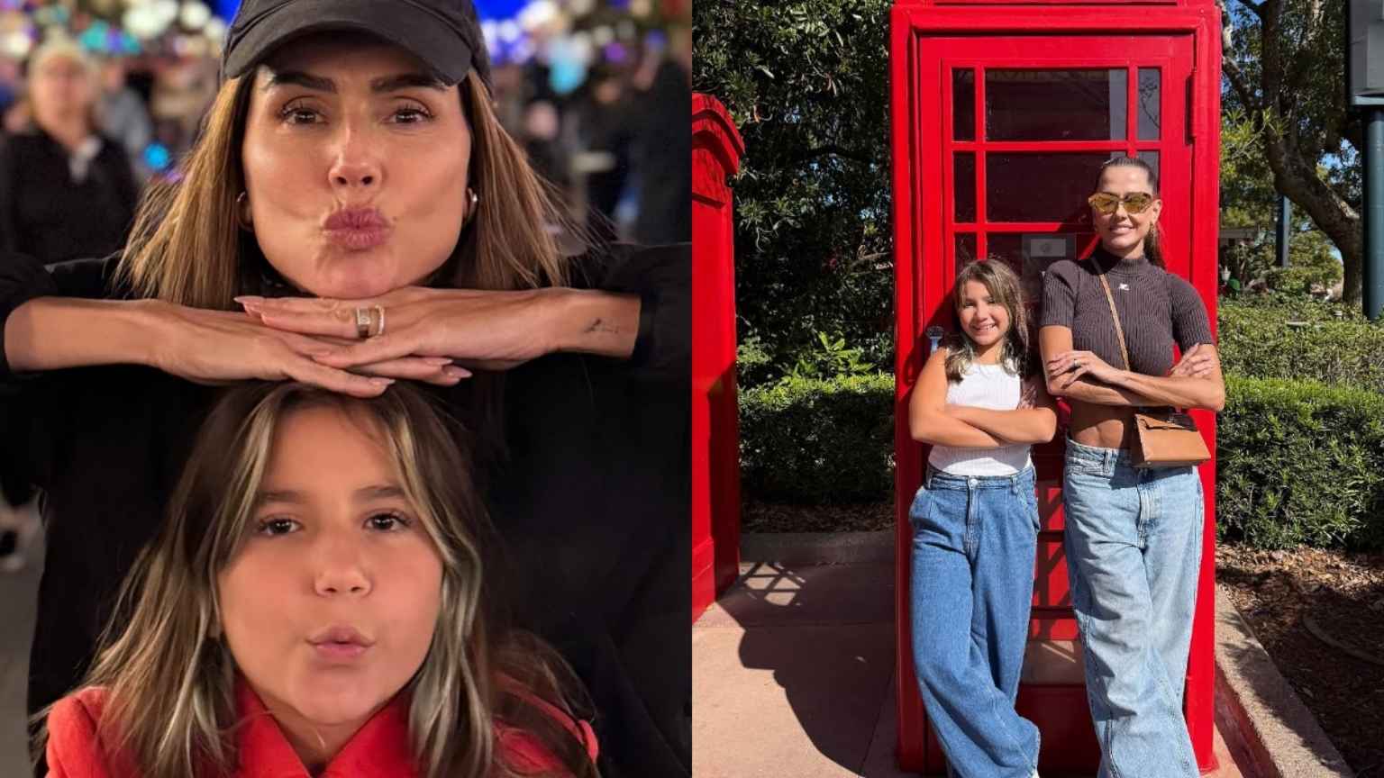 Deborah Secco detalha adaptação da filha à separação: 'Foi mais difícil para a gente do que para ela'