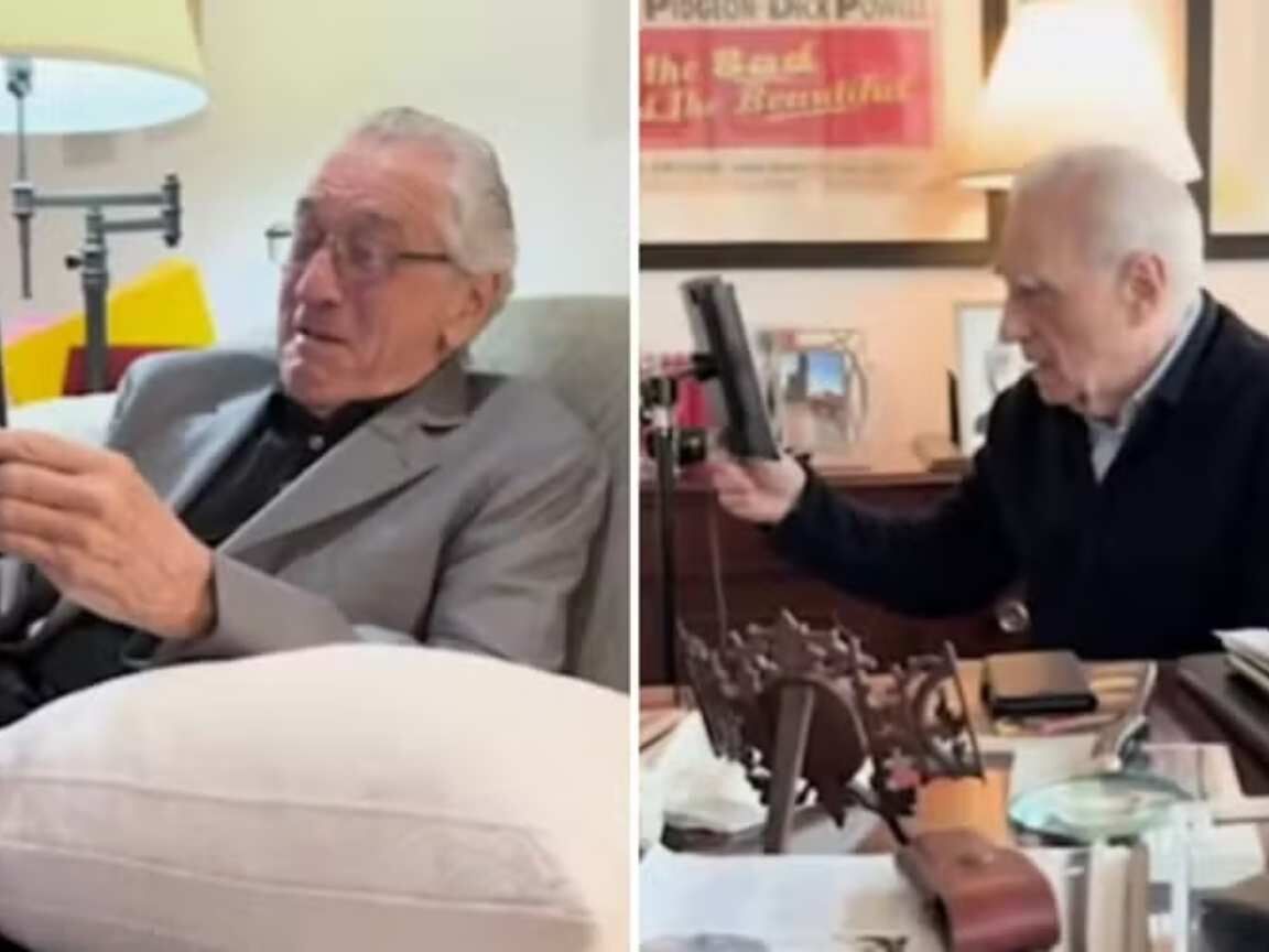 De Niro liga para Scorsese só para dar