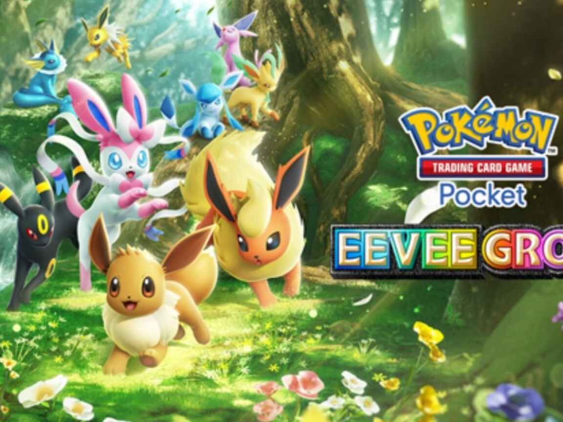 Pokémon TCG Pocket anuncia nova coleção focada em Eevee e suas evoluções