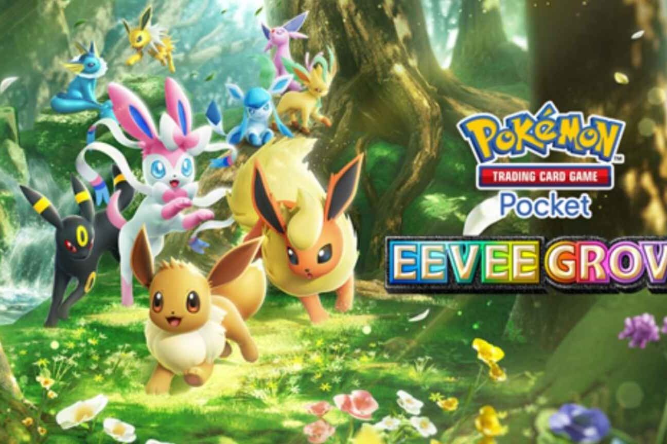 Pokémon TCG Pocket anuncia nova coleção focada em Eevee e suas evoluções