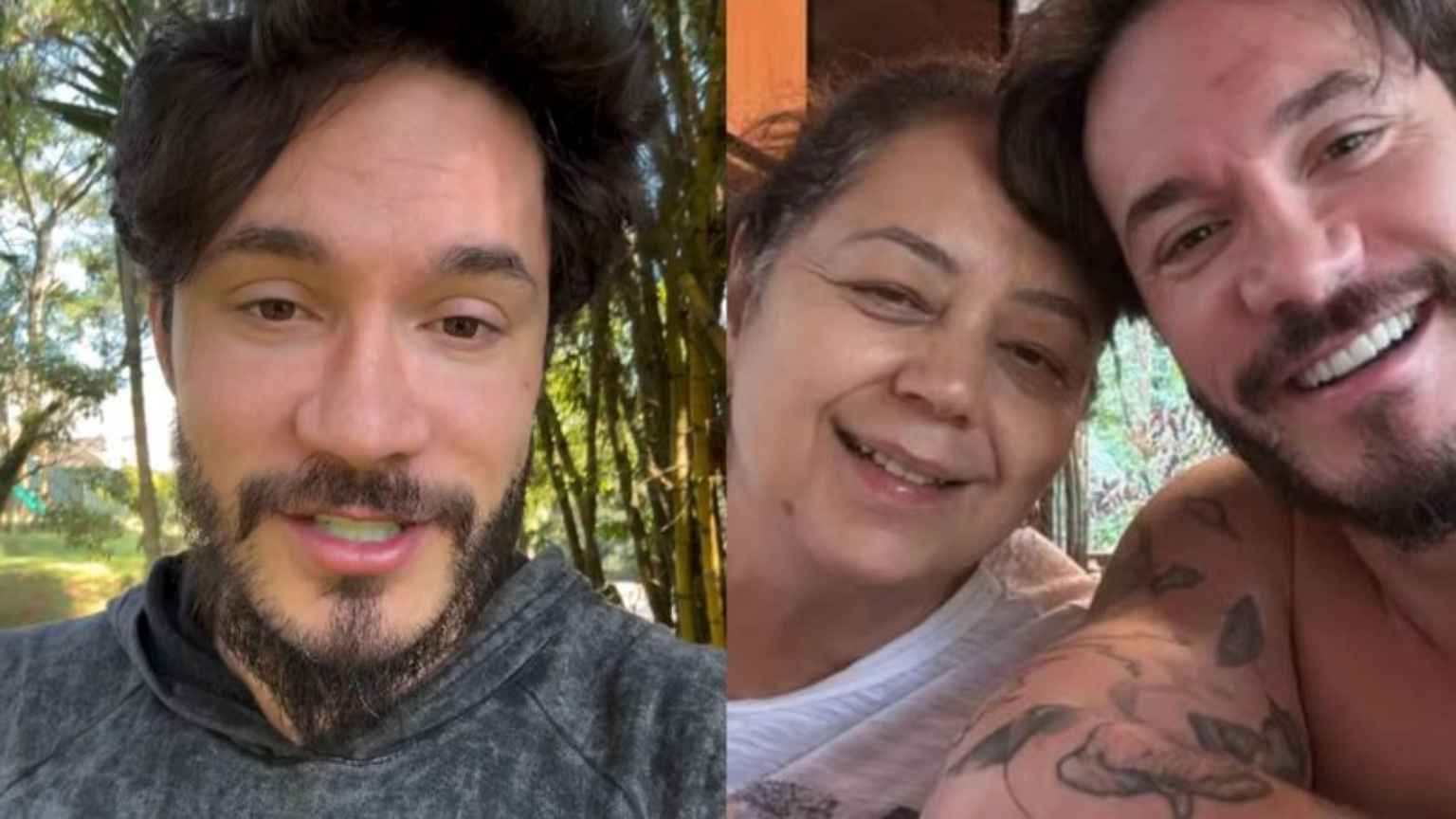 Eliezer emociona com 'dia de princesa' para a mãe: 'Ela luta contra a depressão há 20 anos'