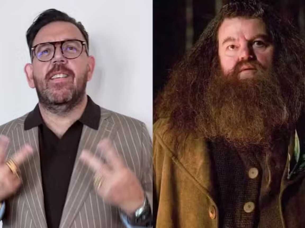 Nick Frost, o novo Hagrid da série Harry Potter, revela como interpretará o amado personagem