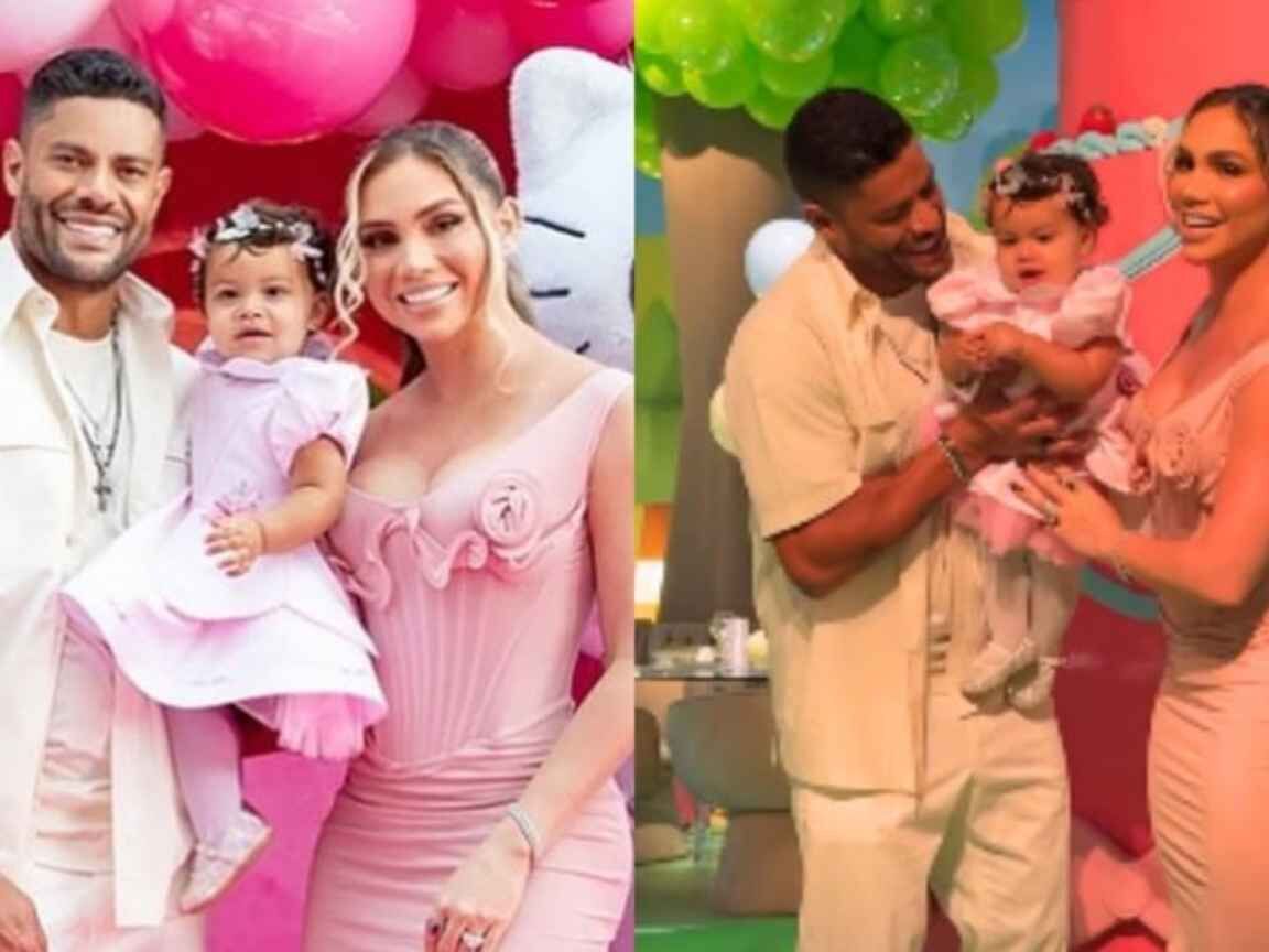 Hulk celebra 1º ano da filha caçula com festa de luxo e se declara: 'O céu inteiro sorri'