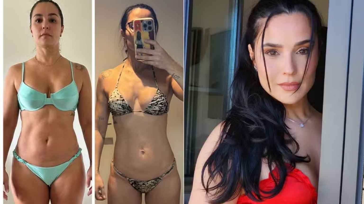 Avó aos 42, Janaína Mendes retorna às redes com novo corpo e fala em transformação