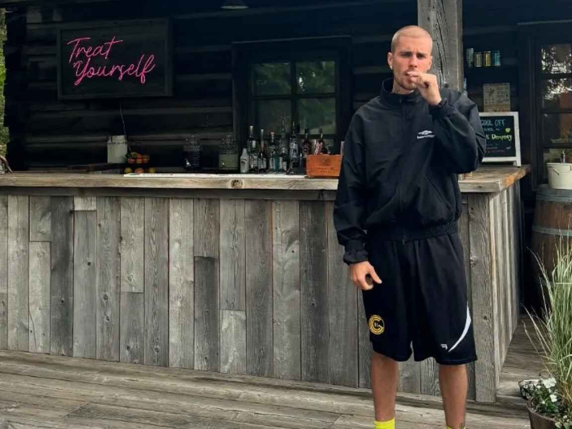 Justin Bieber surge com lesão na perna em meio a preocupações sobre seu comportamento