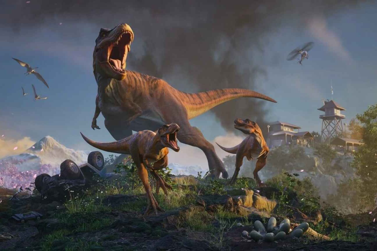 'Jurassic World Evolution 3' é anunciado com filhotes de dinossauros e data de lançamento para outubro