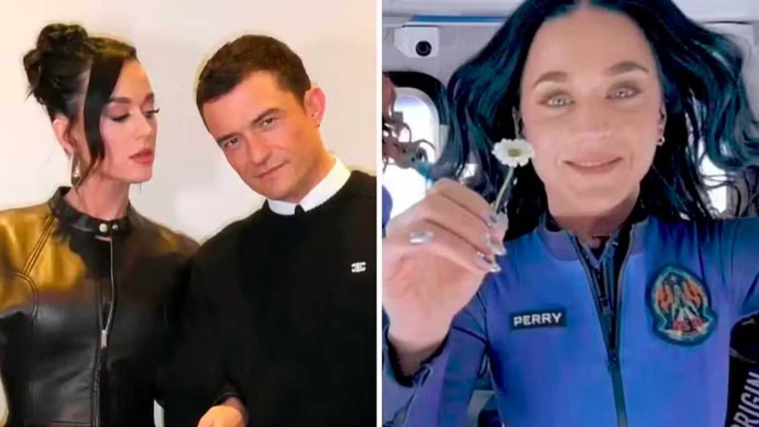 Voo espacial 'ridículo' e briga por casamento de bilionário expõem crise entre Katy Perry e Orlando Bloom