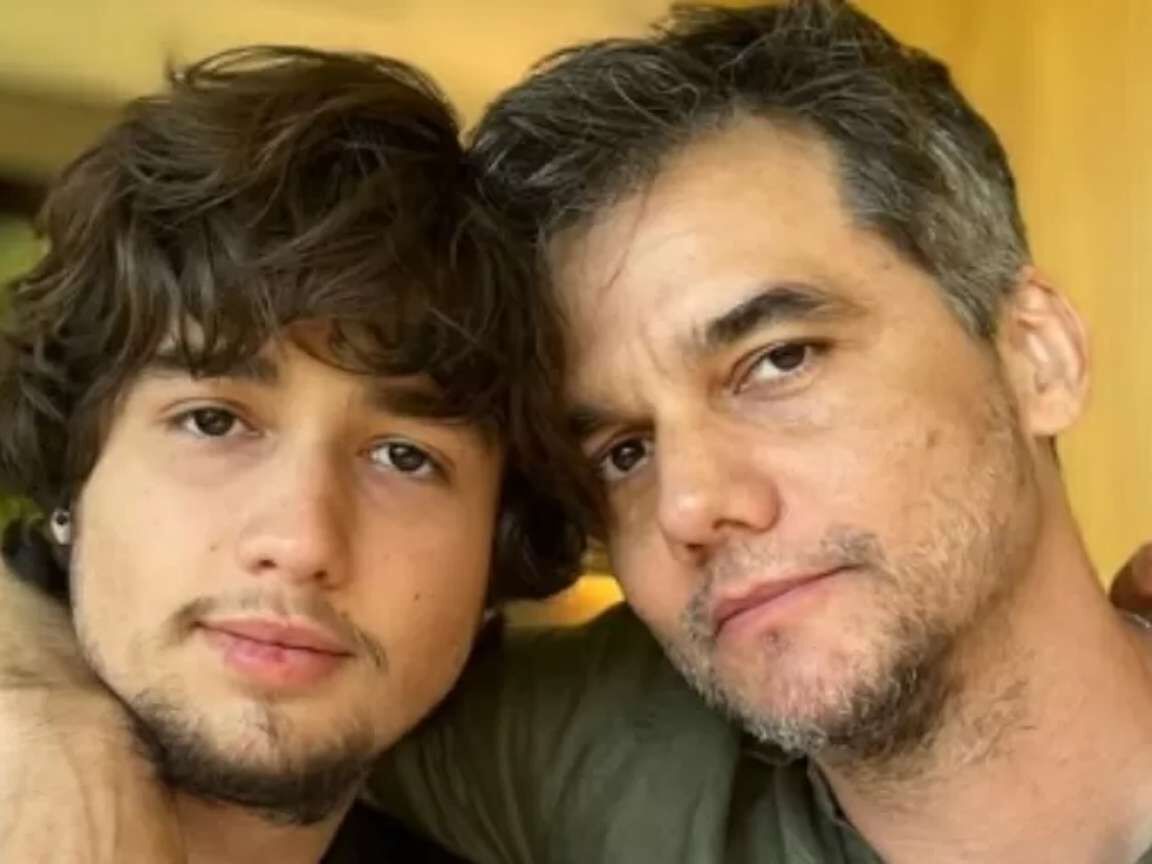 Semelhança entre Wagner Moura e o filho choca a web em aniversário do ator