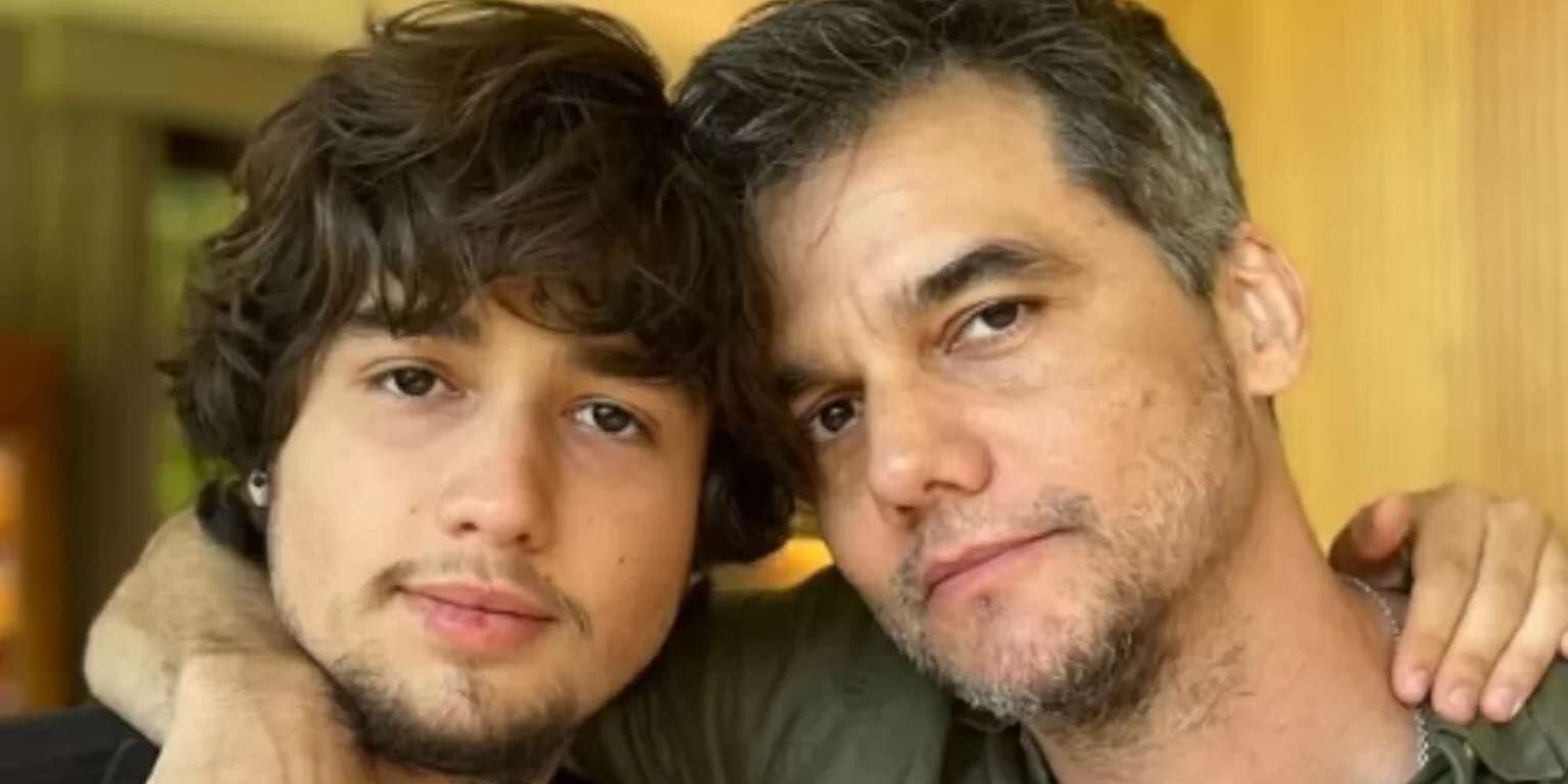 Semelhança entre Wagner Moura e o filho choca a web em aniversário do ator