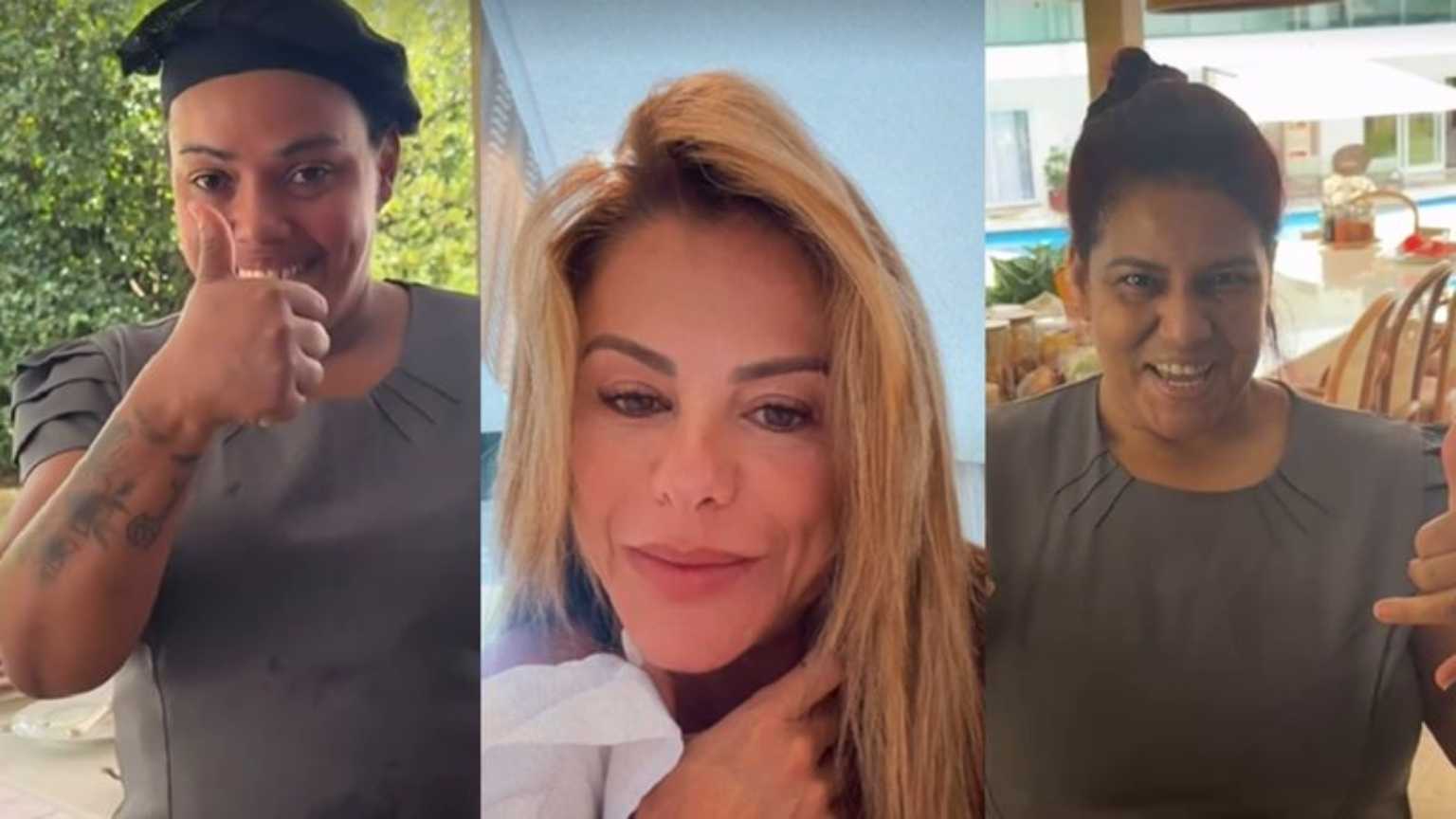 Poliana Rocha, esposa de Leonardo, inicia 'desafio de dieta' com funcionárias e gera debate