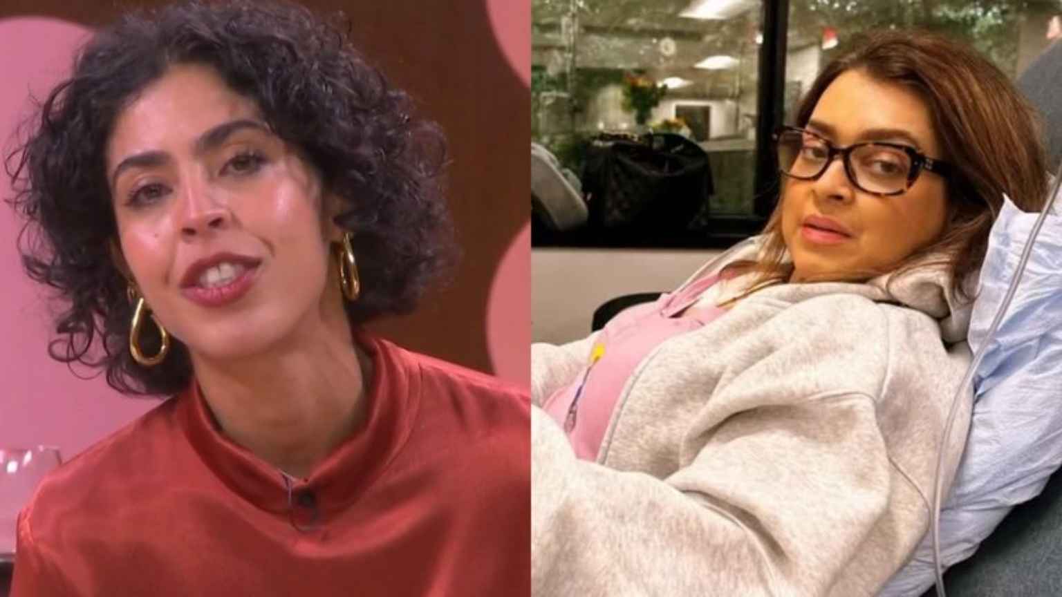 Bela Gil se emociona ao vivo e manda recado para Preta Gil: 'Minha maior inspiração'