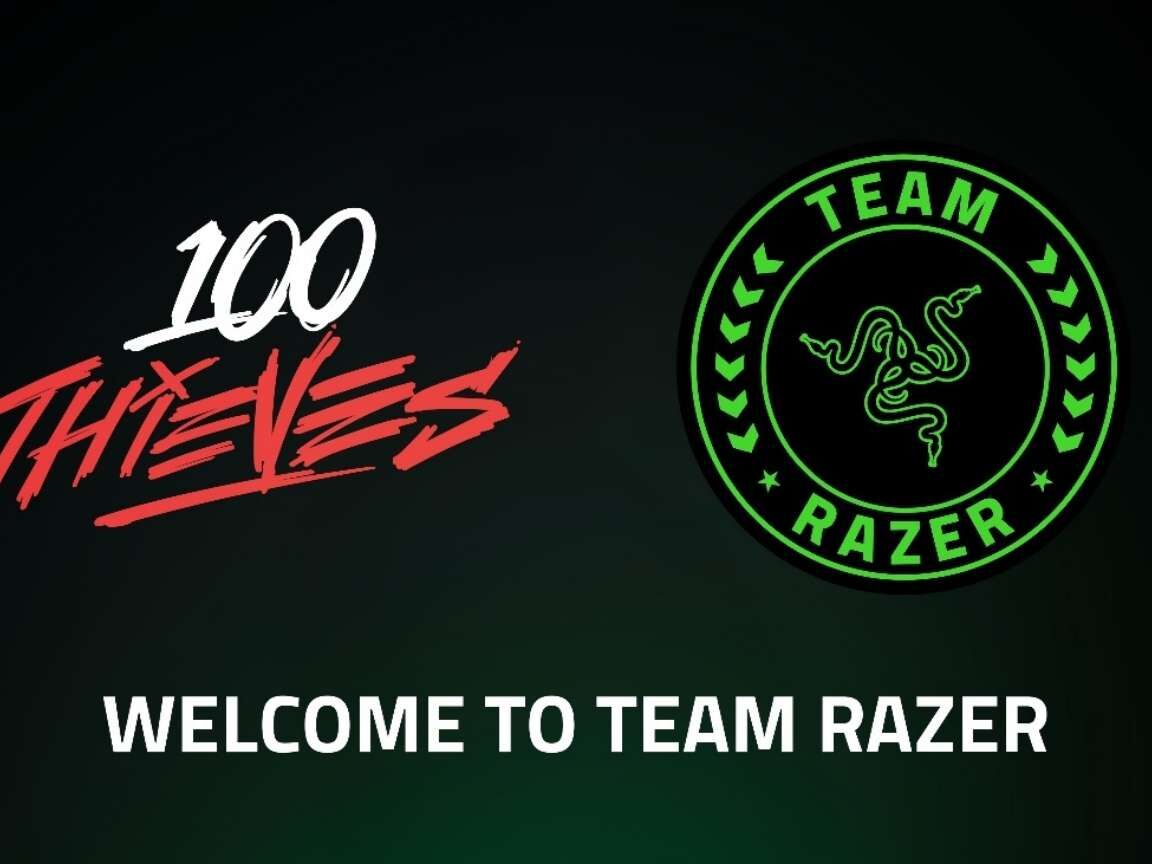Razer e 100 Thieves anunciam parceria de peso para 'estabelecer novo padrão' nos eSports