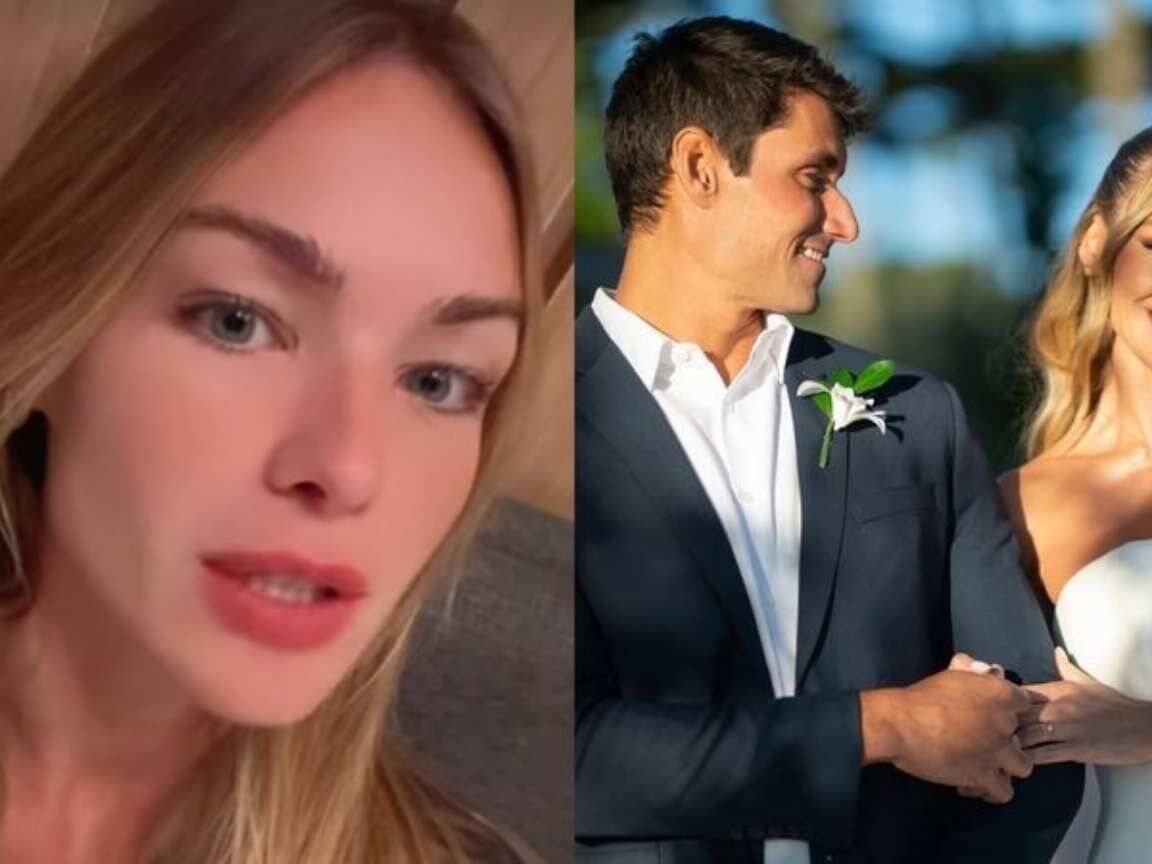 Bárbara Heck rebate críticas por ausência de bolo em casamento: 'Um bolo significa o amor?'