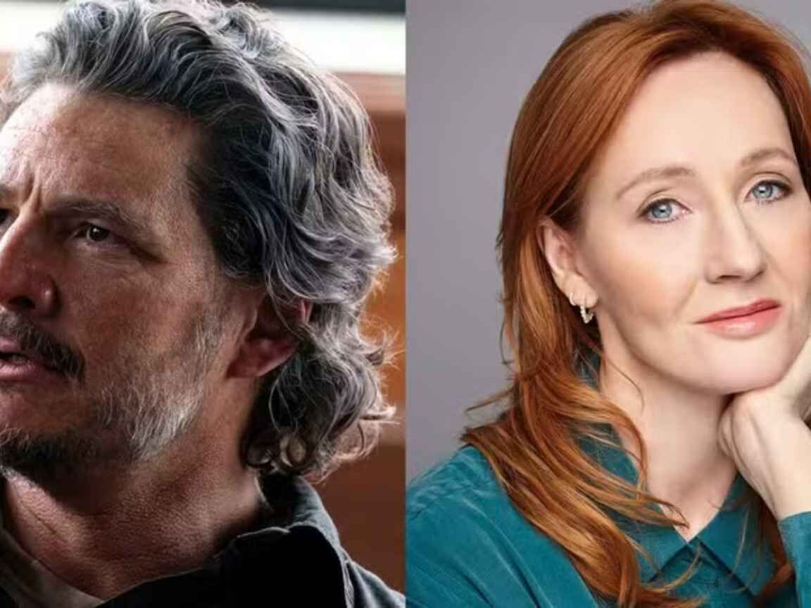 'Continue tentando, Pedro': J.K. Rowling ironiza Pedro Pascal após críticas do ator