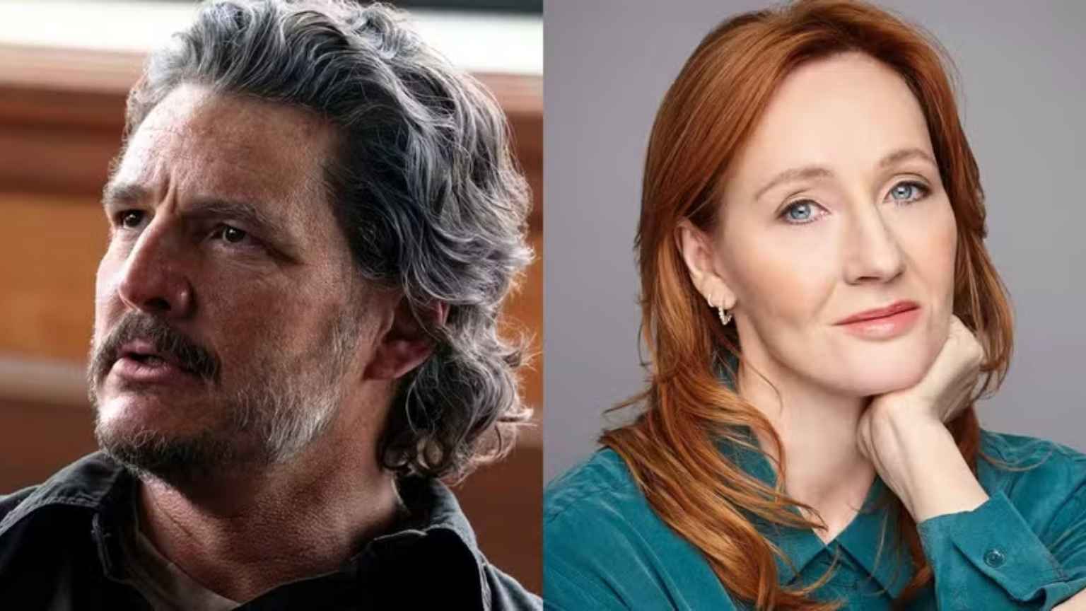'Continue tentando, Pedro': J.K. Rowling ironiza Pedro Pascal após críticas do ator