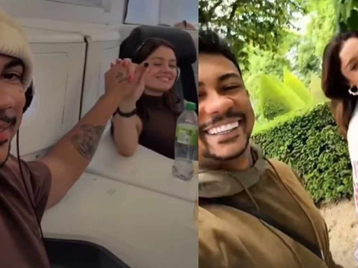 Xamã e Sophie Charlotte celebram Dia dos Namorados com declarações de amor