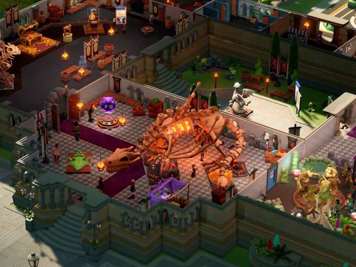 'Two Point Museum' anuncia 1º DLC com tema de fantasia medieval; veja data e novidades