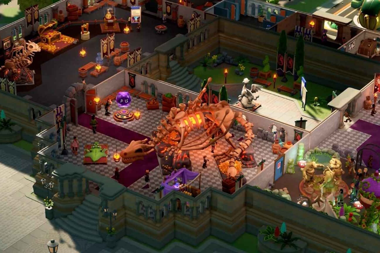 'Two Point Museum' anuncia 1º DLC com tema de fantasia medieval; veja data e novidades