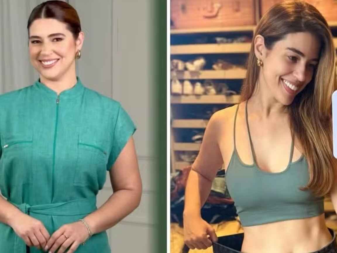 Vivian Amorim celebra perda de 14kg e desabafa sobre redescoberta como mulher após maternidade