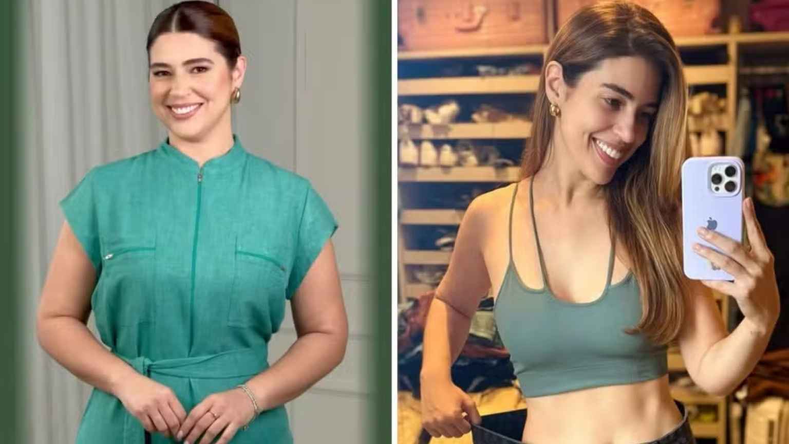 Vivian Amorim celebra perda de 14kg e desabafa sobre redescoberta como mulher após maternidade